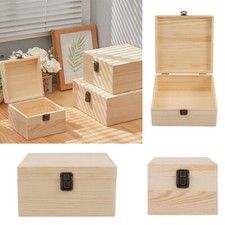 Wooden Plain Gift Boxes