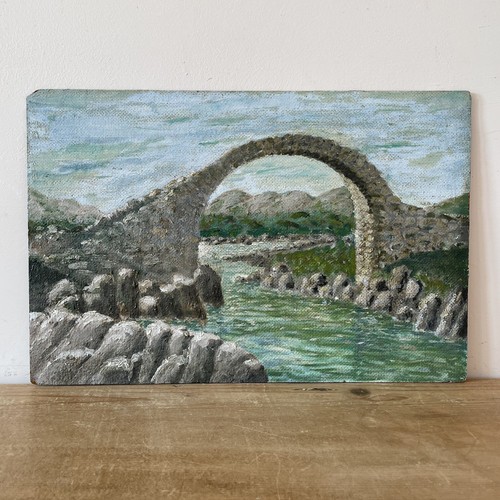Vintage countryside stone arch - vintage,