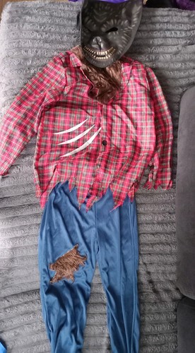 Halloween werewolf costume - halloween,