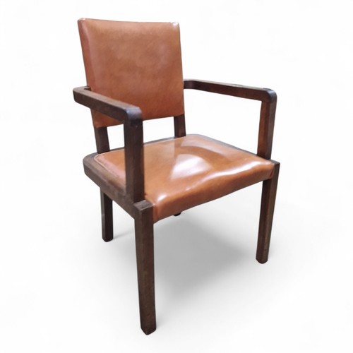 Art deco armchair vintage - armchair, tan