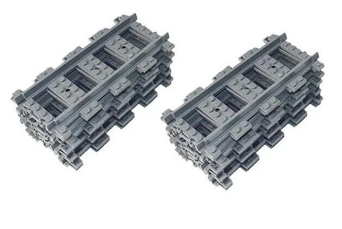 Lego compatible straight - straight, train