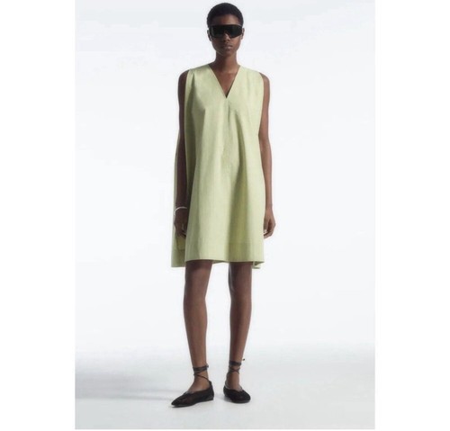 Cos mint green - cotton, v-neck