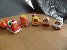 5 Vtech Car Mini With Sound & Voice Good Condition Battery Powered Look