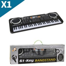 61 Keys Electric Piano Music Electronic Keyboard Beginners Kids  Mini Microphone