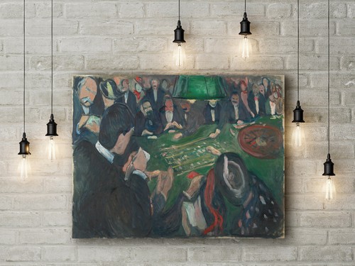 Edvard munch the roulette - at,