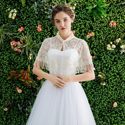 Floral lace shrug - floral,
