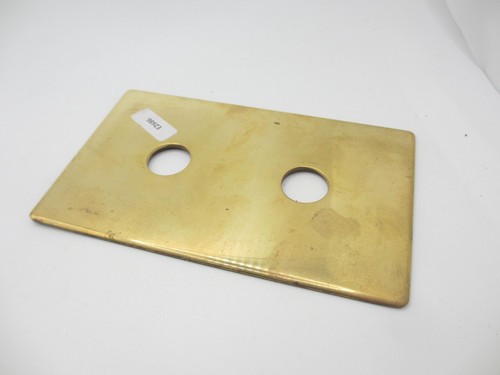 Vintage brass light switch - brass,