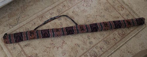 Ikat woven didgeridoo bag - ikat,