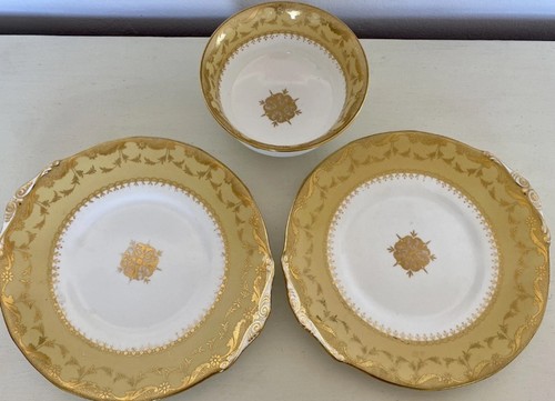 Vintage mintons gold plated - gold,