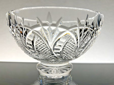 WATERFORD Seahorse Crystal Bowl Signed 6”
