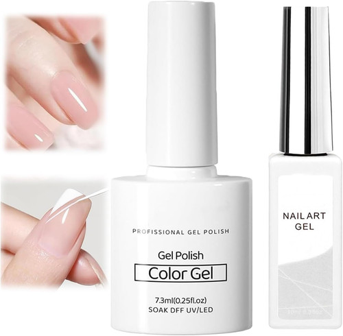 French manicure kit jelly - french,