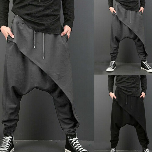 Men harem casual baggy - men's,