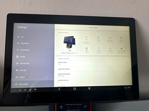 Sunmi t2s 6in - t2s, android