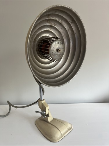 Vintage pifco heat lamp - heat, cast
