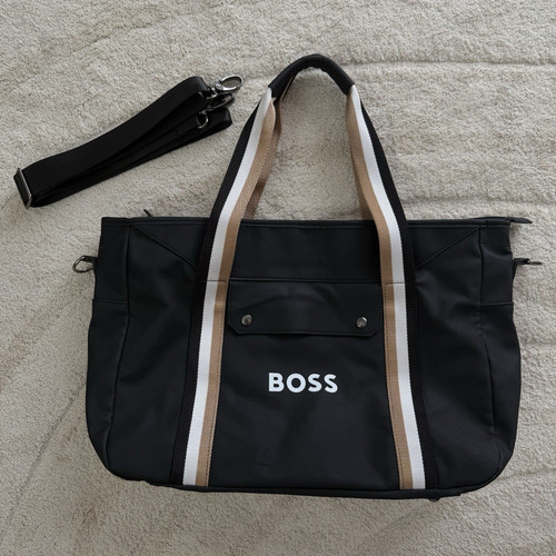 Boss black logo tote baby - boss,