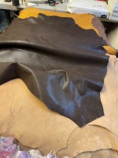 LEATHER SKINS,Hides,Nappa Skins,GLITTERY BROWN GOAT SKIN-------#MF204-A
