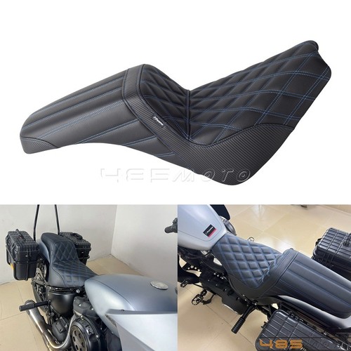 Step seat for - 2-up, harley