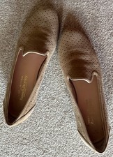 Russell & Bromley Stuart Weitzman Women's Suede Loafers Size UK 4.5