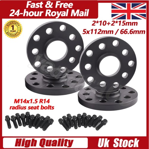 Black wheel spacers 10mm 15mm - wheel,