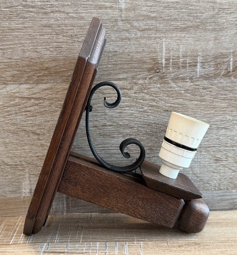 Vintage oak wooden wall - vintage,