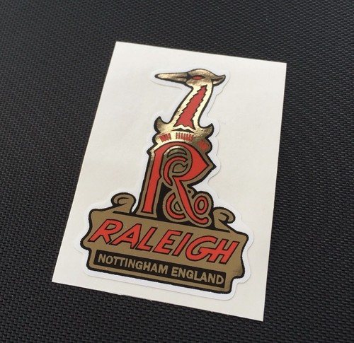 Raleigh burner heron headbadge - heron,