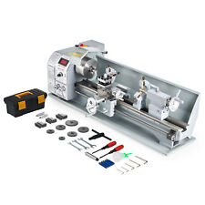 7×14" - 550W, 9×24''-1100W Mini Metal Lathe Digital Drilling Machine Wood Tool