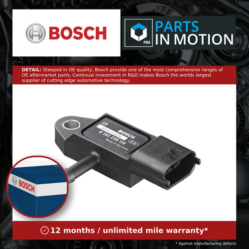Map sensor 0261230119 bosch - 0261230119,