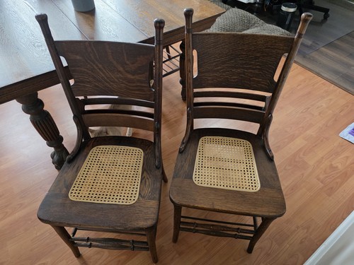 Antique church pew dining - antique,