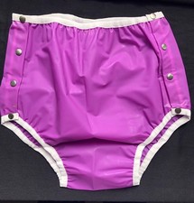 Adult Snap On Plastic Pants Medium  Nappy Pants Fetish Roleplay ABDL