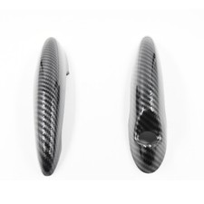 2x Black Carbon Fiber Door