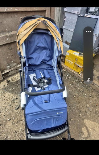 Venture blue single pushchair - blue,