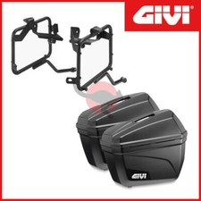 SIDE CASES + FRAMES [GIVI] E22 22 LITERS - HONDA XL 125 V VARADERO 2007-2014