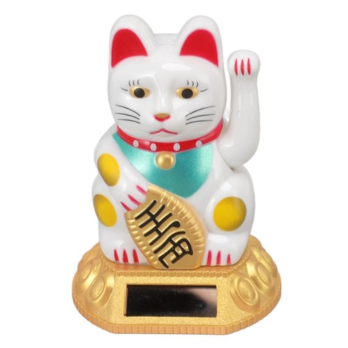 Chinese lucky waving gold - gold, cat