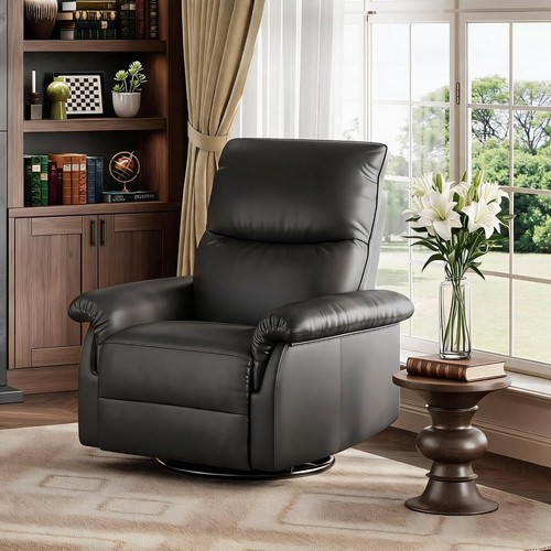 Manual recliner chair leather - manual,