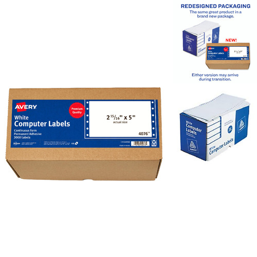 Avery 4076 dot matrix - 4076, printer