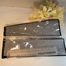 MAC Cosmetic Clear Zip Bags -