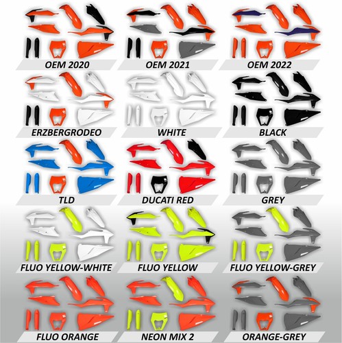 Plastics ktm exc - exc, exc-f