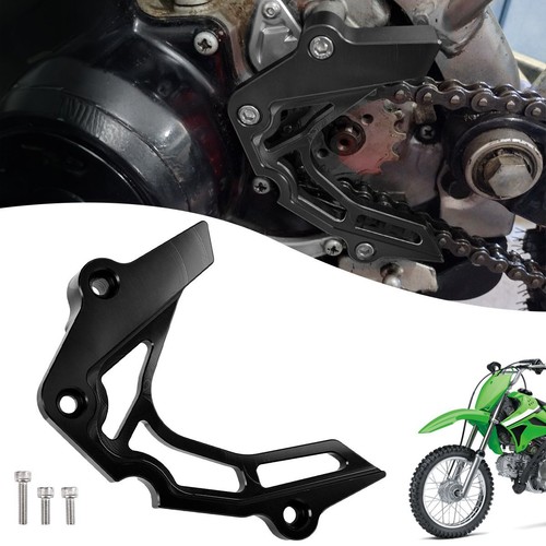Black sprocket cover chain - cover,