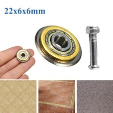 Tungsten Carbide Bearing Tile Ceramic Cutting Wheel Cutter Spare Blade-22x6x6mm
