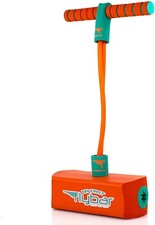 My First Flybar Jump & Squeak Foam Pogo Hopper Jumper for Kids 3 and Up Orange