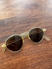 1930s 1940s Vintage Rare Yellow Sunglasses Frames 