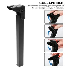 Pcs folding table legs metal - 4,