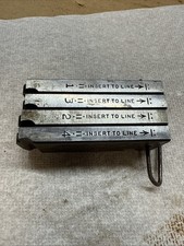 Ridgid 47785 Stainless Steel 1/2" 3/4" NPT RH Universal Bolt Die Set