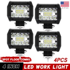4PCS 4"Inch 12V LED Work Light