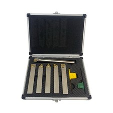 6PC INDEXABLE TURNING AND BORING TOOL SET 16MM SHANK WITH TCMT 16 TIPS RDGTOOLS