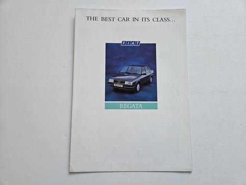 Fiat regata sales brochure - regata,