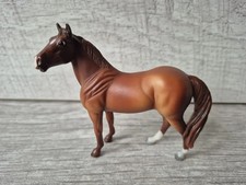 small Breyer Horse brown signed 8cm x 8cm