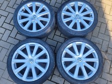 VW TOURAN / CADDY 2K / GOLF MK6 MK5  18" 7J ET49 ALLOY WHEELS SET 1T0601025N
