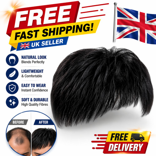 Breathable thick human hair - thick,