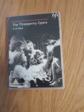 The Threepenny Opera (DVD, 2004) 2 disc BFI with booklet dvd